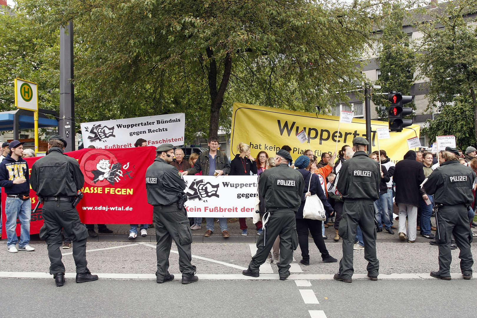 Kein Platz für Rechts