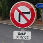 Kein "Sauf Service" in Frankreich