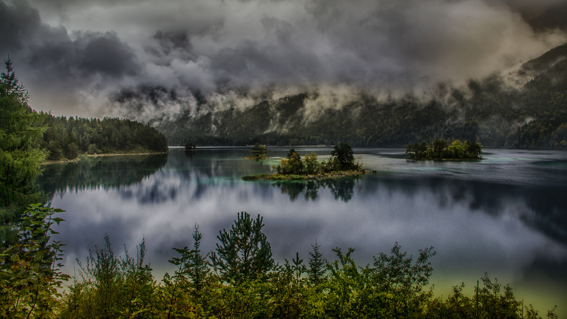 Kein Sonnenschein am Eibsee