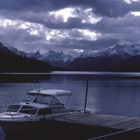 kein Sonnenschein am Maligne Lake