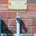 Kein Trinkwasser ...