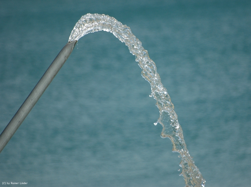 Kein Wasserfall aber so ähnlich, oder....ein neuer Versuch