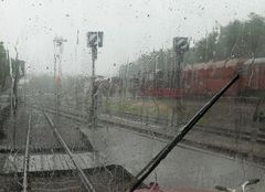 Kein Wetter für die Eisenbahn?