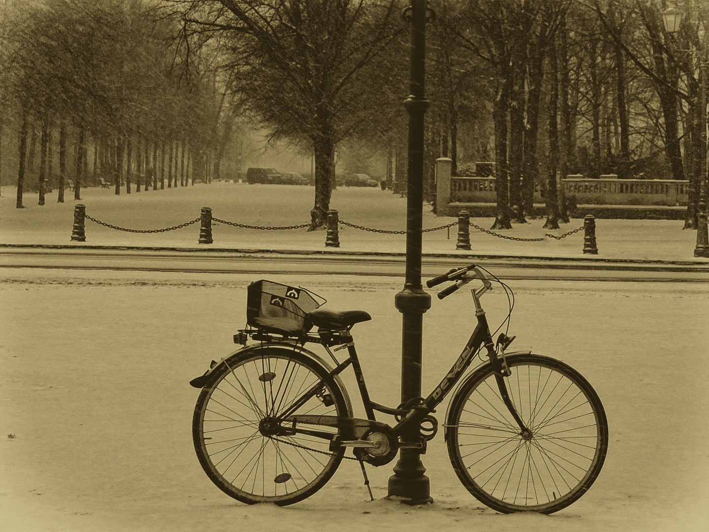 Kein Wetter zum Radfahren