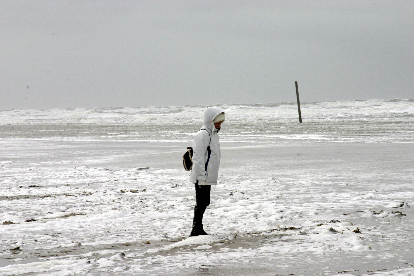 Kein Winter! Sondern Schaum.....