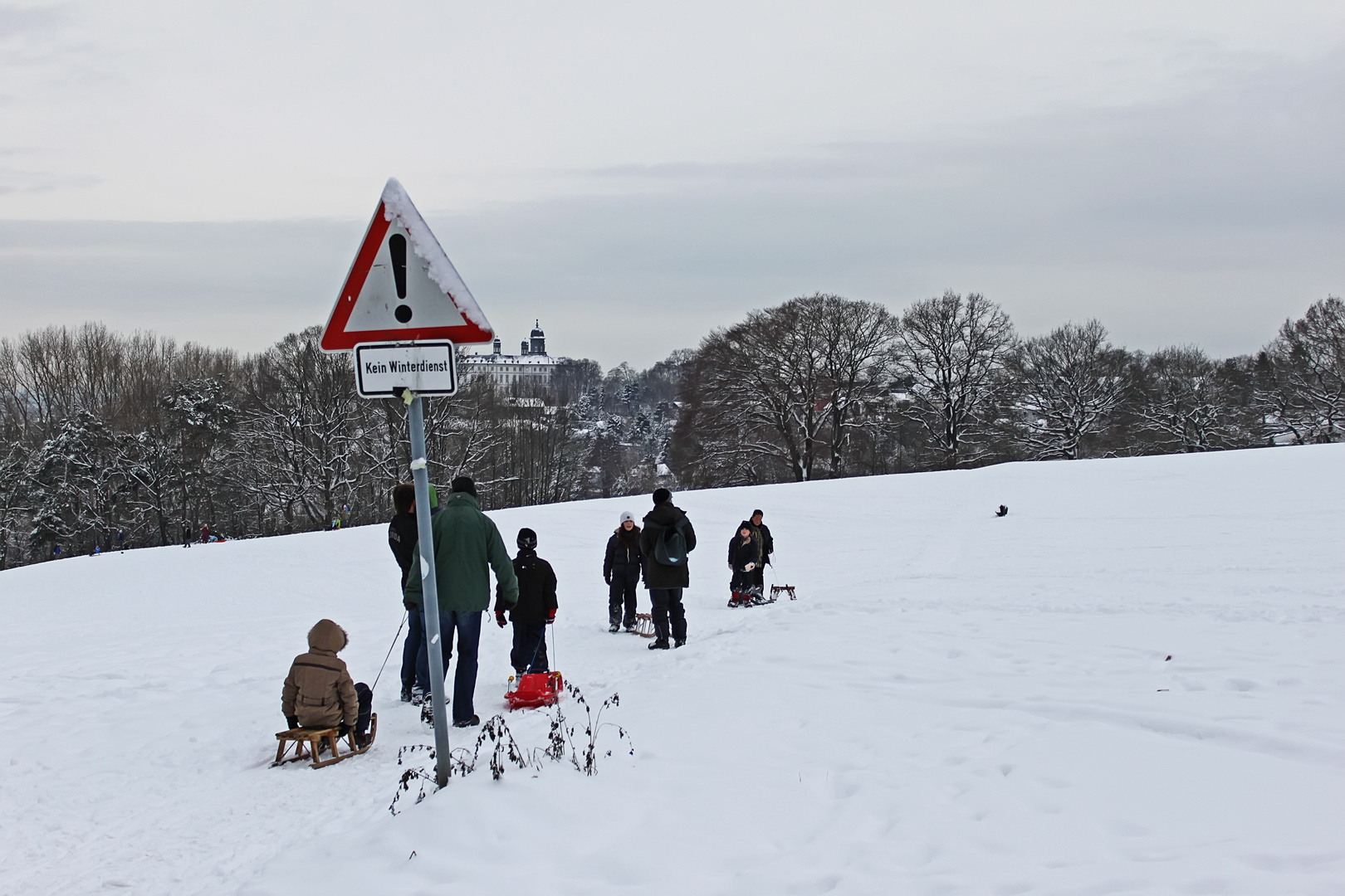 Kein Winterdienst