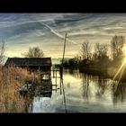 Keine Boote mehr am Steg / Panorama