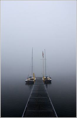 Keine gute Sicht zum Segeln....