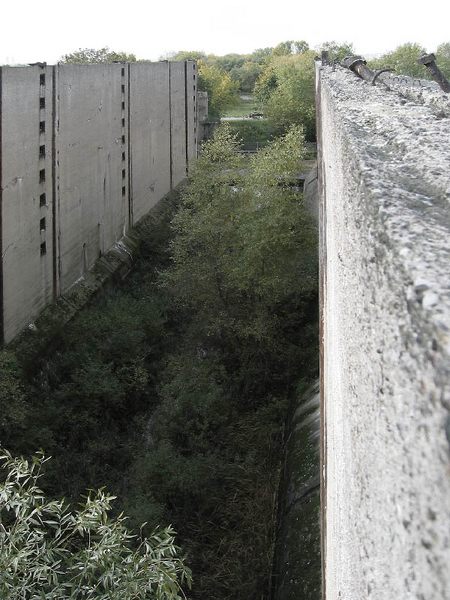 keine halben Sachen - Schleuse bei Leipzig die zweite