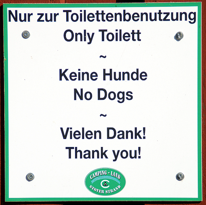 Keine Hunde???