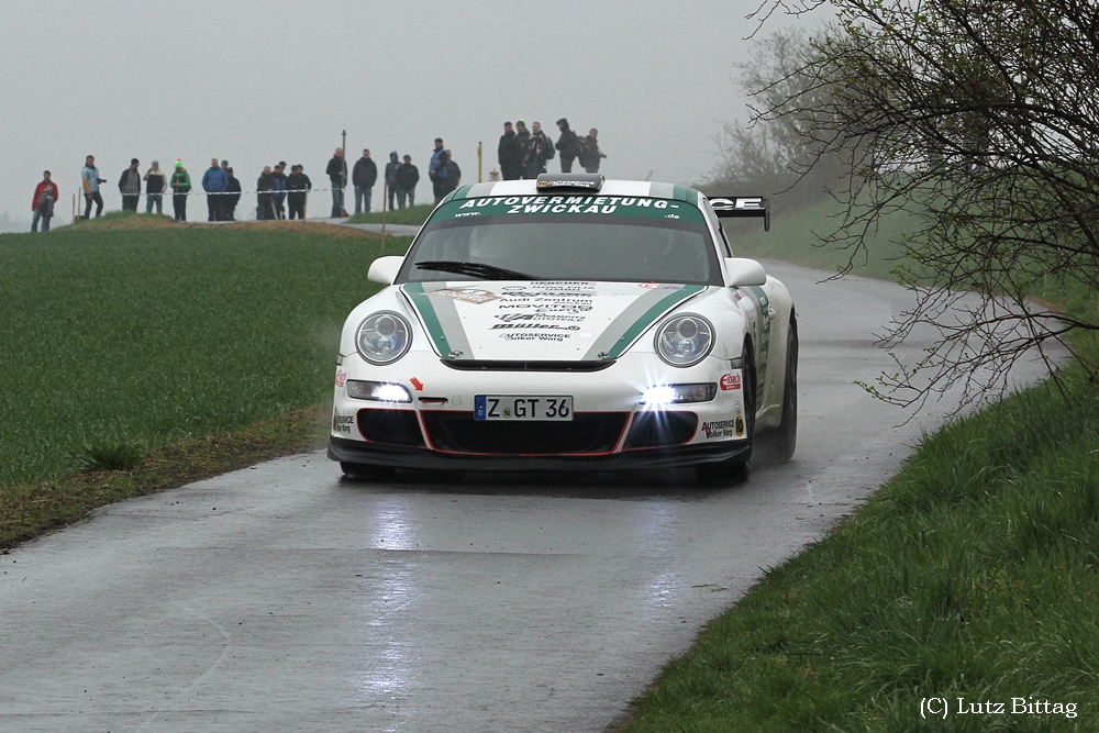 Keine idealen Bedingungen für einen Porsche