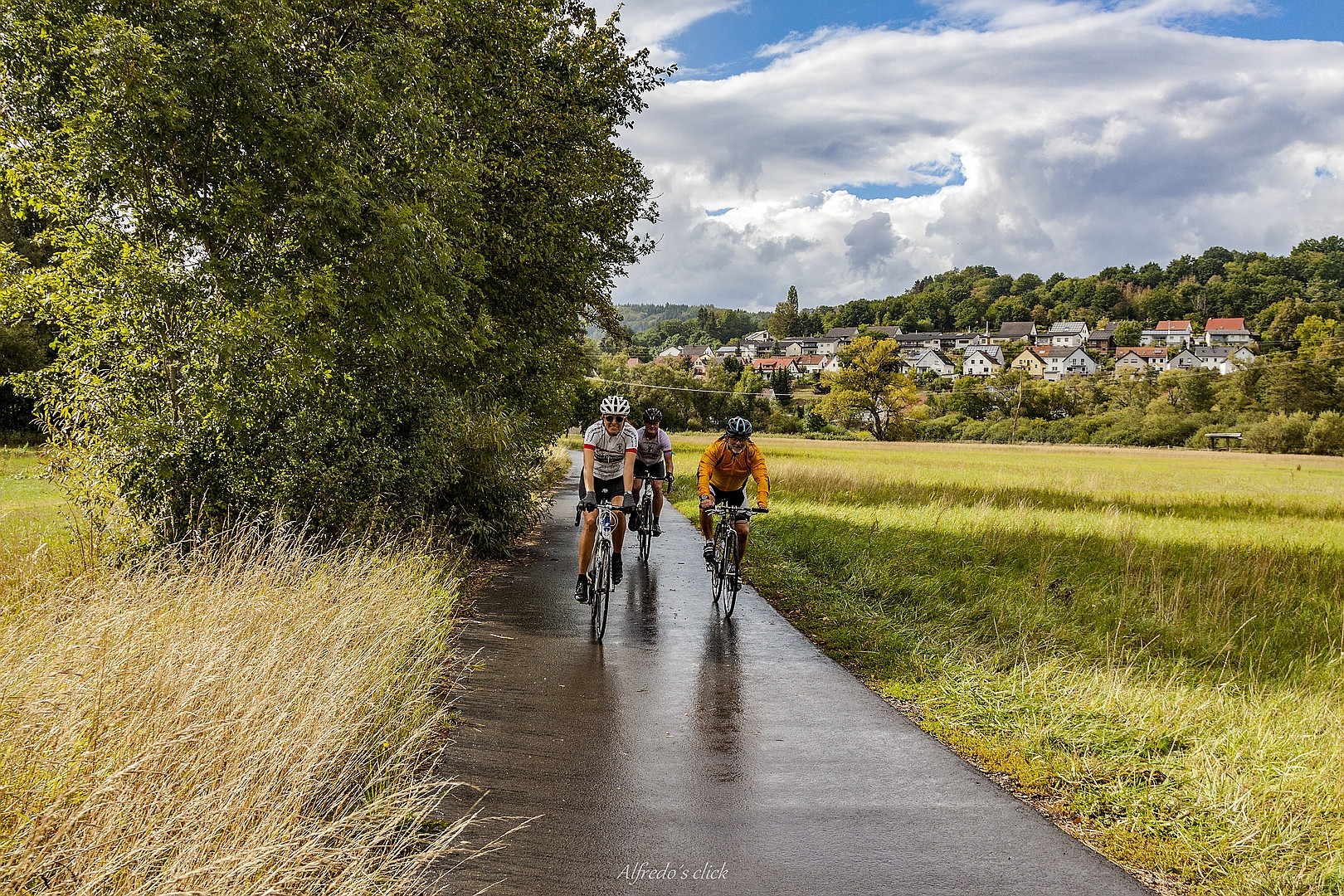 Keine Schönwetter Fahrer.