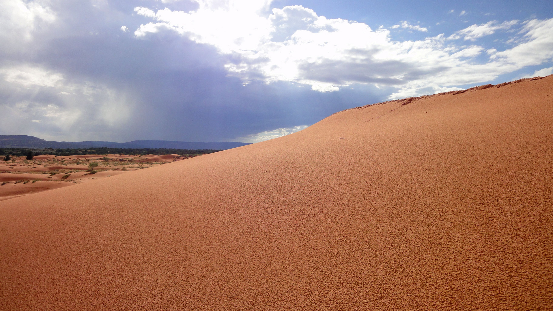 Keine spuren im Sand