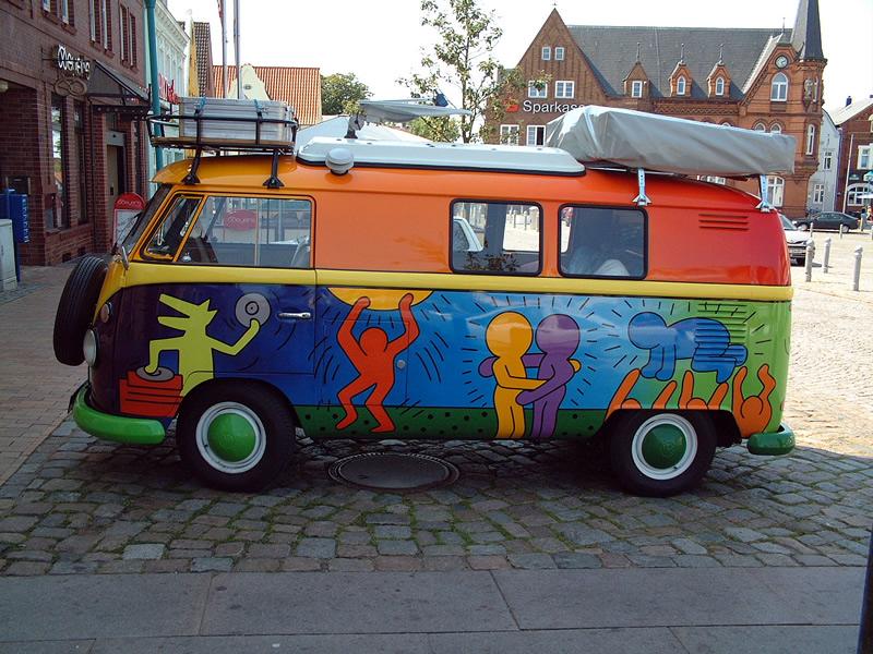 Keith Haring Bus