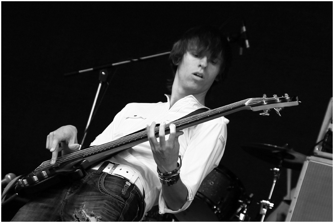 Keith Richards am Bass , ca. 1965