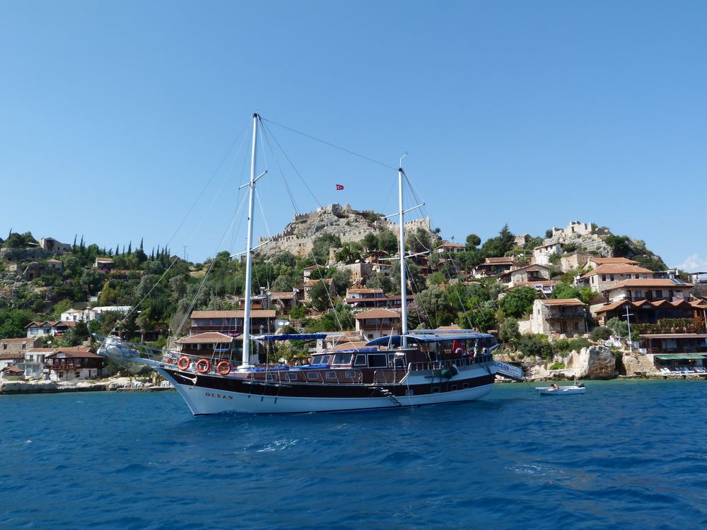 Kekova Türkei - auf den Spuren der versunkenen Stadt von Onni