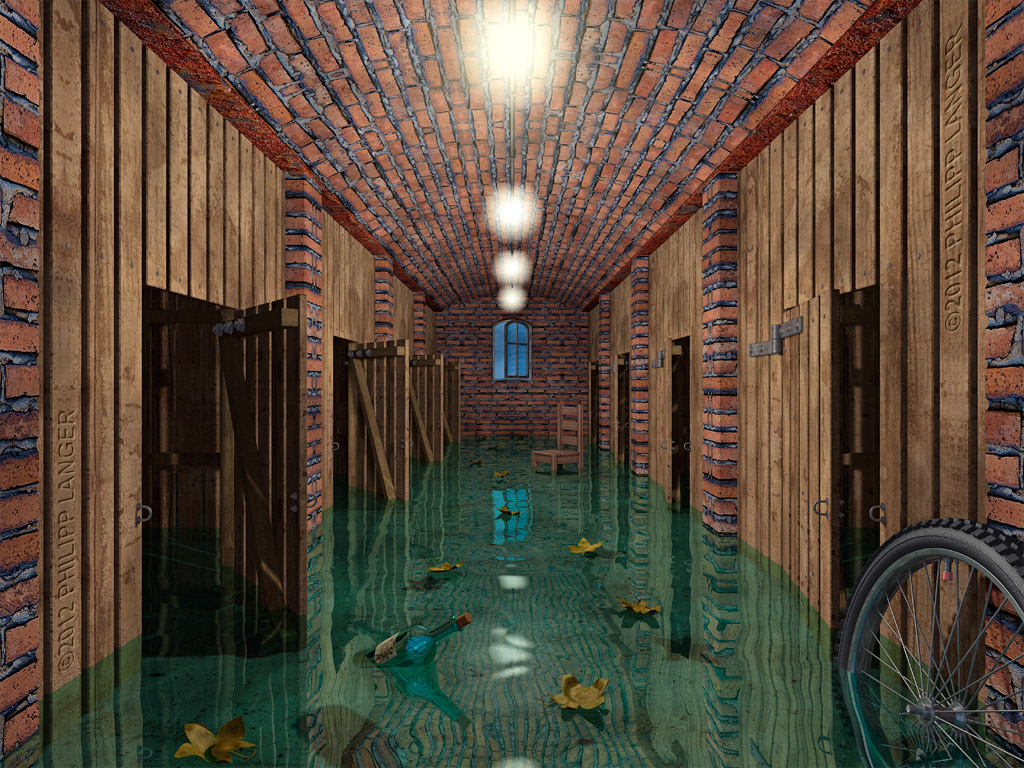 Keller unter Wasser / Flooded Cellar