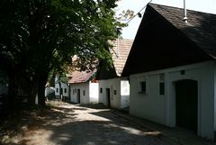 Kellergasse im Weinviertel