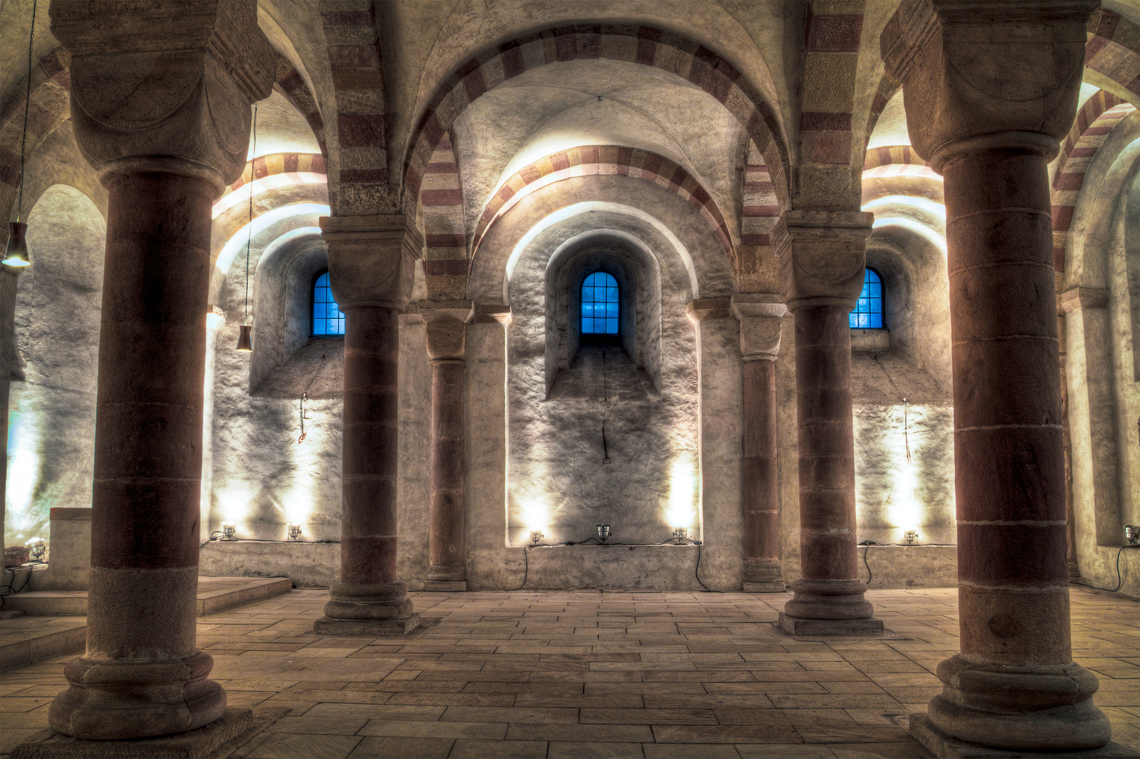 Kellergewoelbe im Speyerer Dom