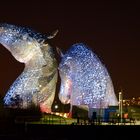 Kelpies bei Nacht