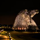 Kelpies bei Nacht