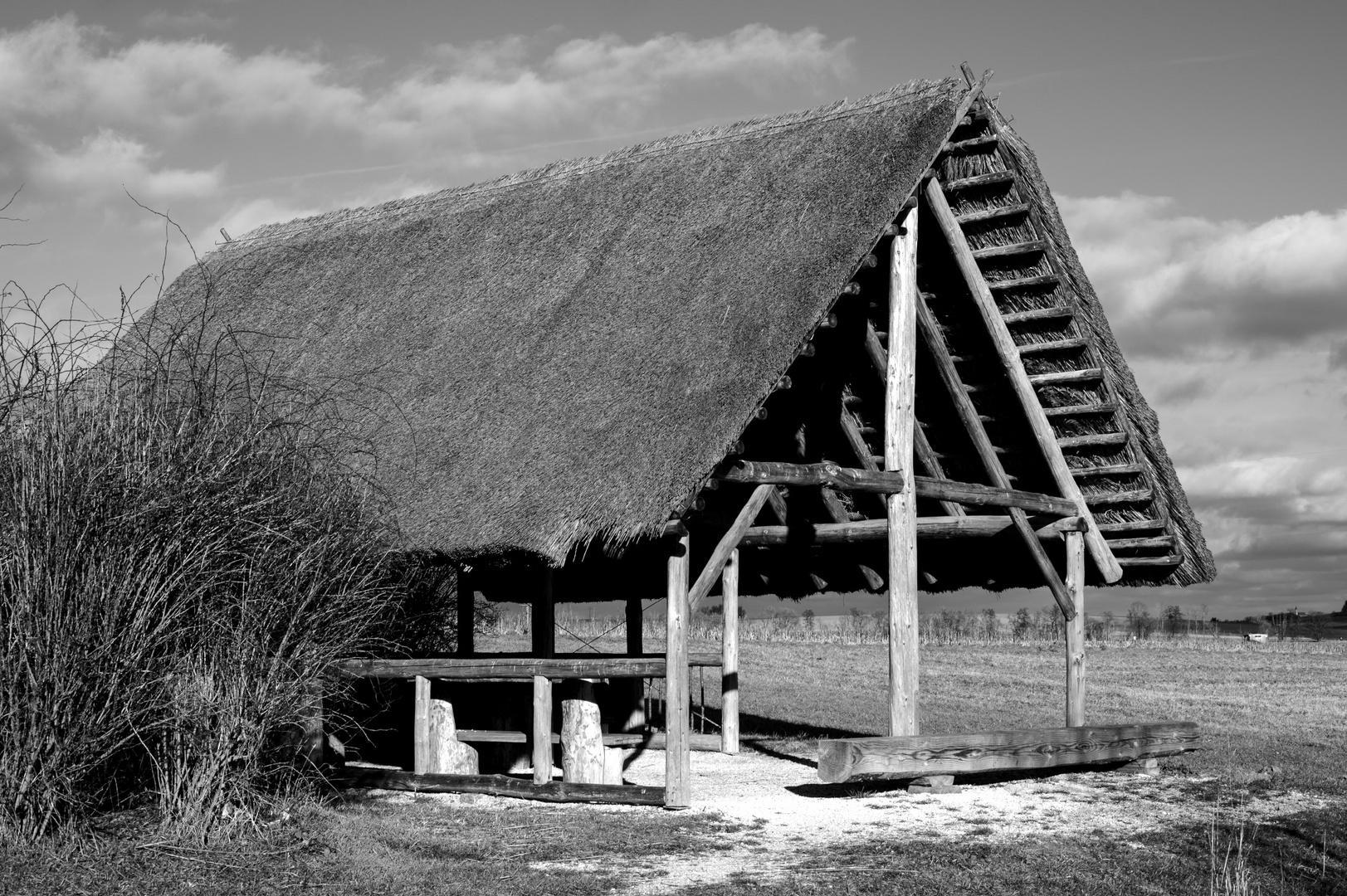 Keltenhütte Oberdorf - Cabane celtique Oberdorf