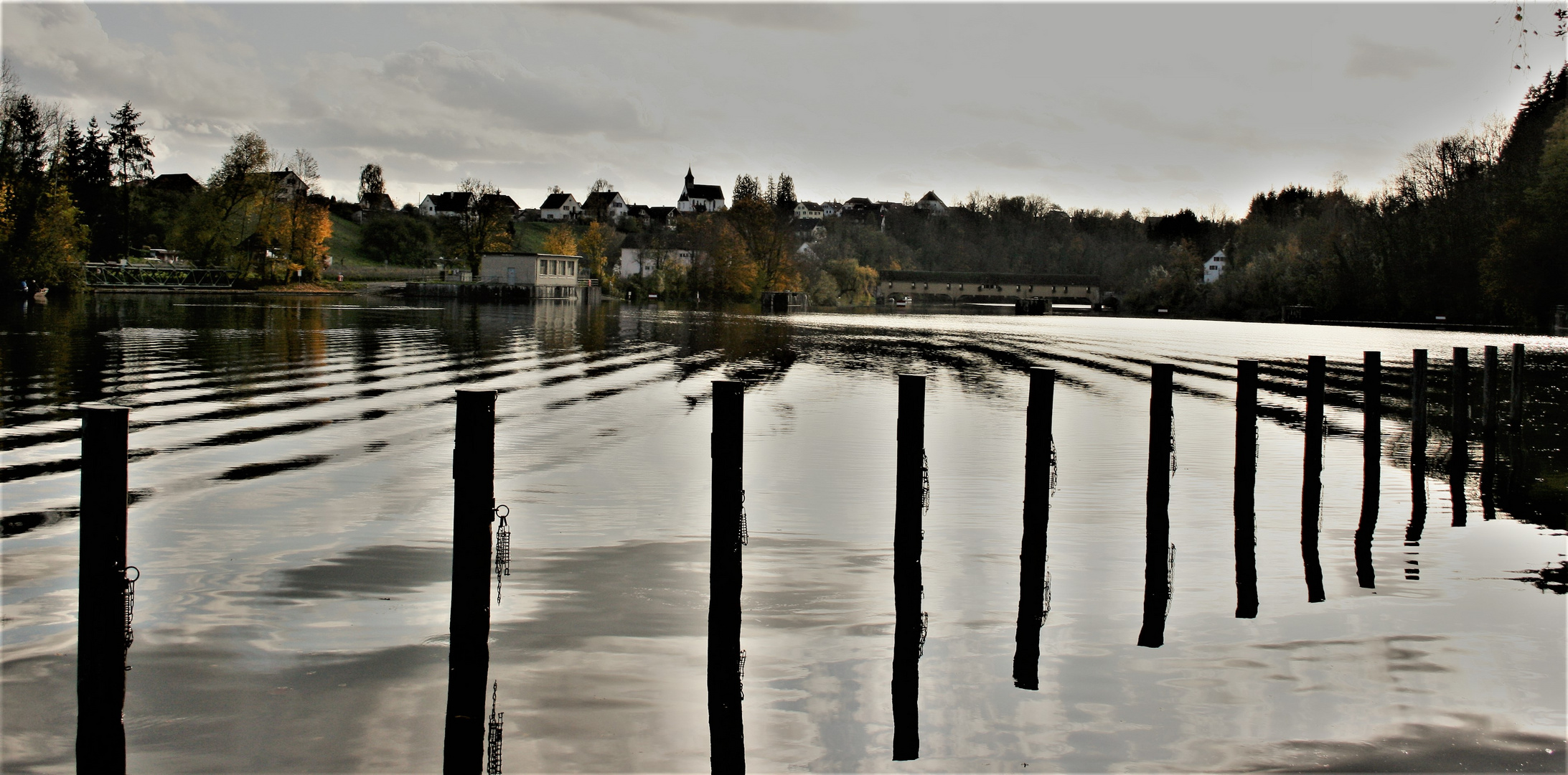 Keltensteg im Herbst