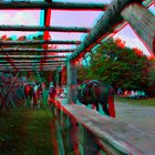 Keltentheke 1 (3D-Anaglyphe)