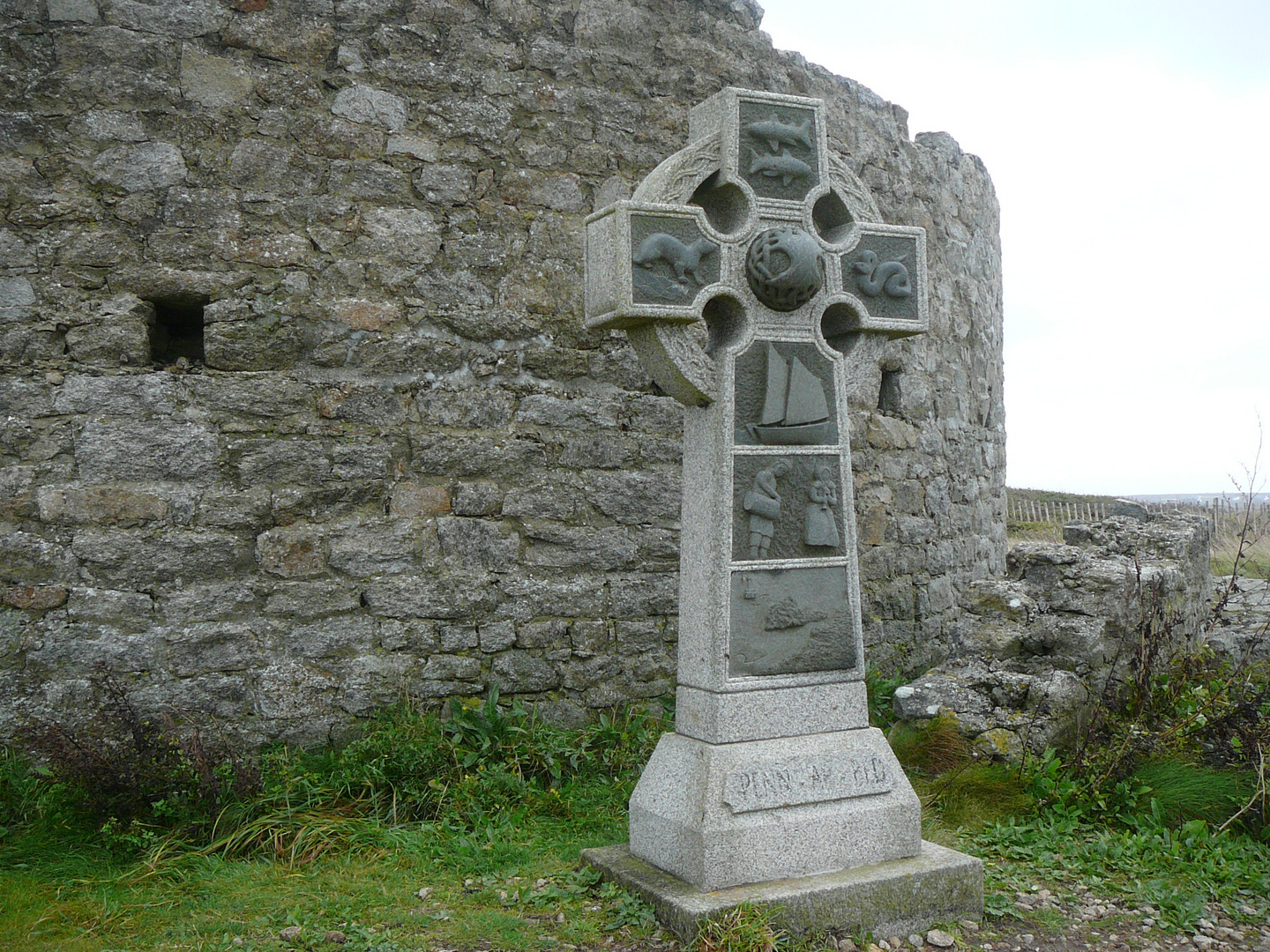 Keltisches Kreuz in der Bretagne