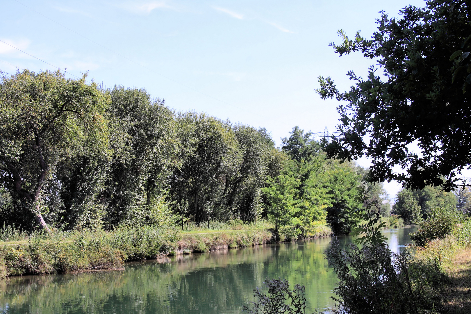 Kembs (Alsace) - Canal de Huningue