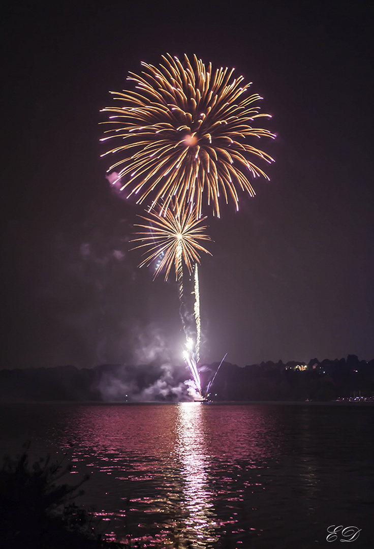 Kemnade in Flammen