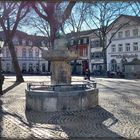 Kempen   -  Februarsonne auf dem Buttermarkt