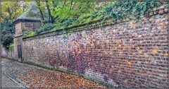 Kempen  -  Herbst an der Stadtmauer