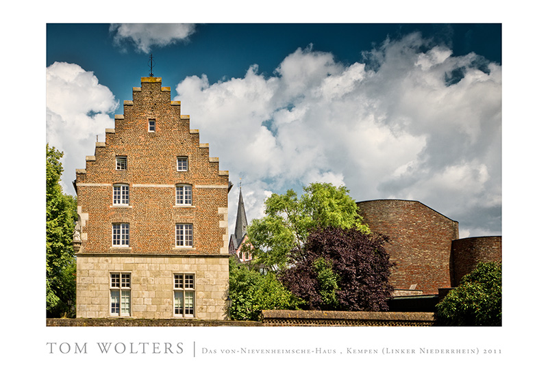 Kempen Poster | Das von-Nievenheimsche-Haus , Kempen (Linker Niederrhein) 2011