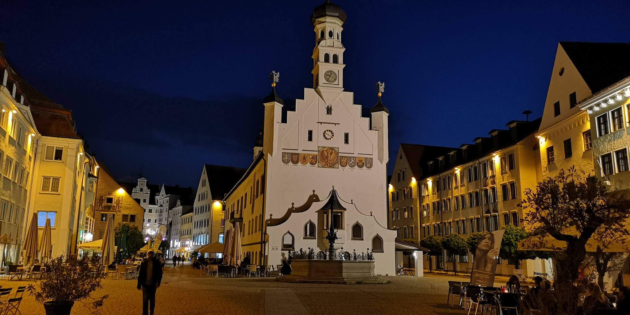 Kempten bei Nacht