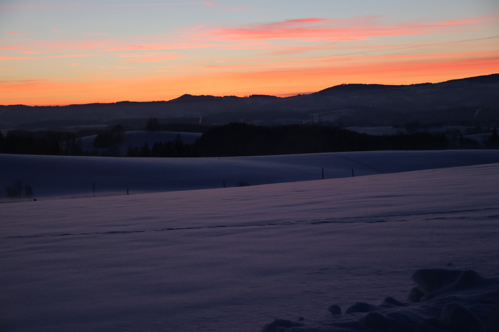 Kemptener Sonnenuntergang