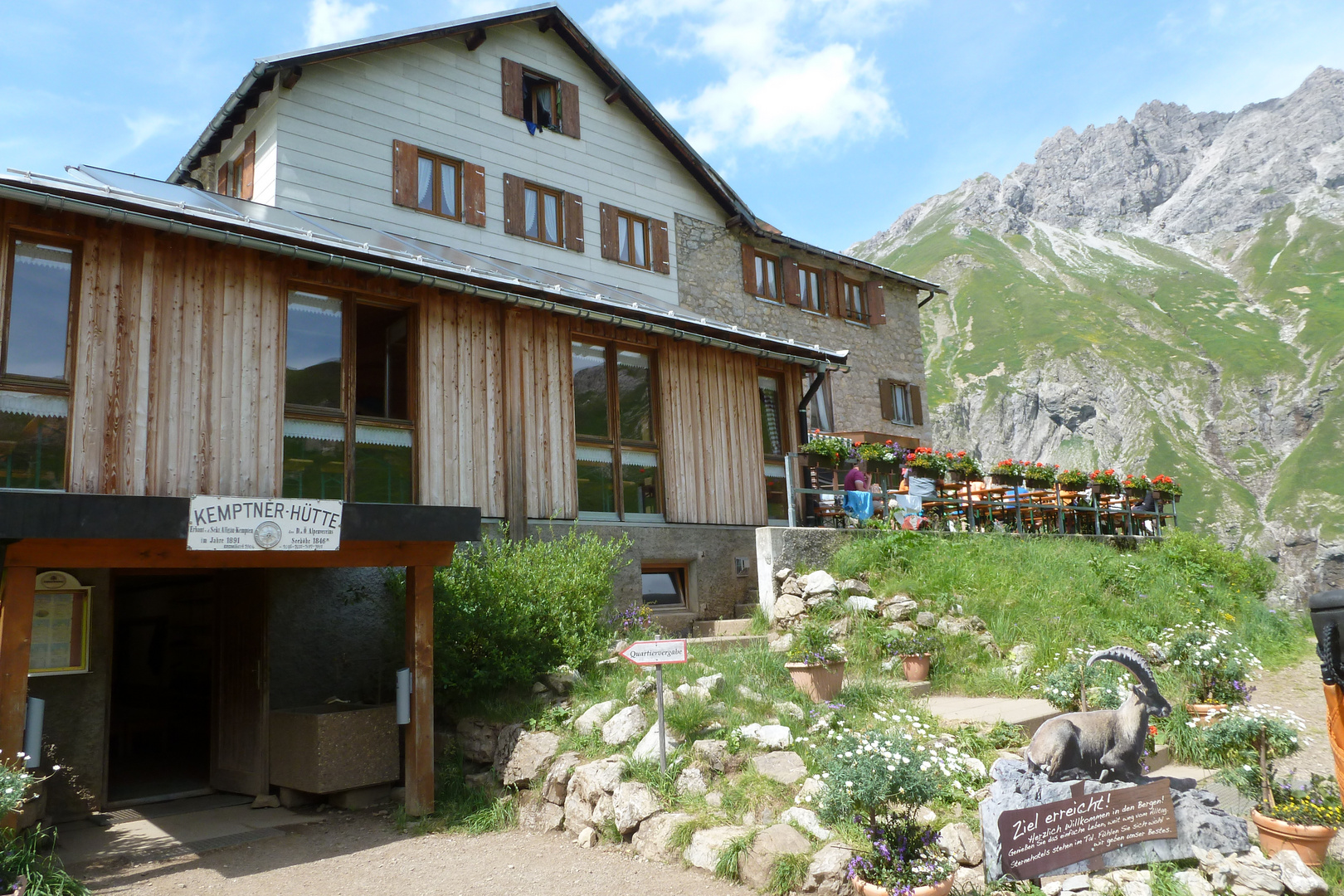Kemptner Hütte ( 1.846 m )