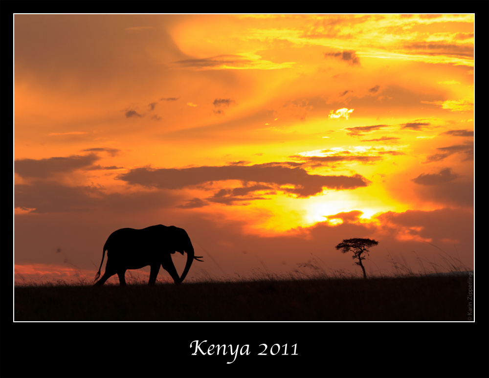 Kenia 2011 - Sonnenuntergang