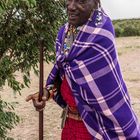 Kenia - Masai Mara - Massai - Stammesältester