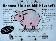 Kennen Sie das Müllferkel ...