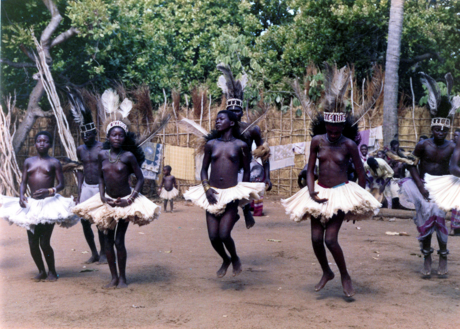 Kenya 1973, Besuch bei den Giriama