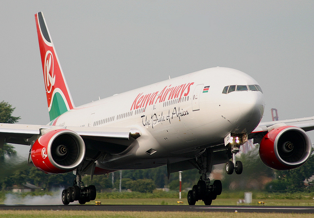 Kenya Airways Touchdown