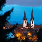 Kenzingen - die Zwillingstürme der St. Laurentius Kirche