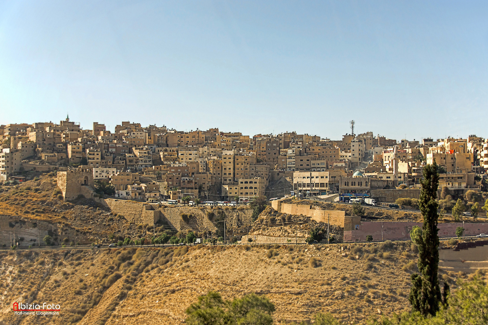 Kerak (Karak) in Jordanien