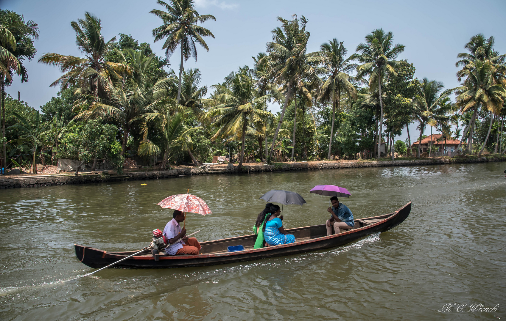 Kerala Backwaters  - Südindien.