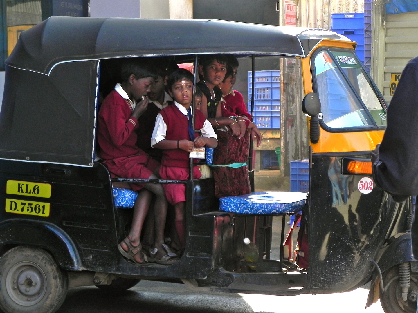 Kerala, School-Bus