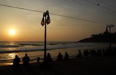 Kerala Sonnenuntergang