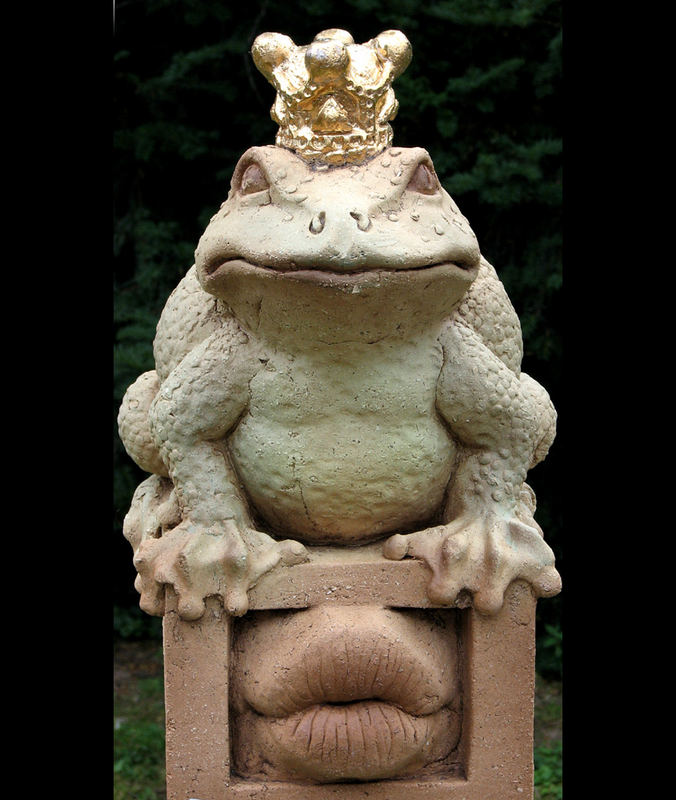 Keramik Froschkönig