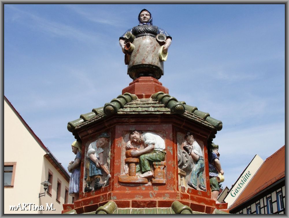 Keramikbrunnen