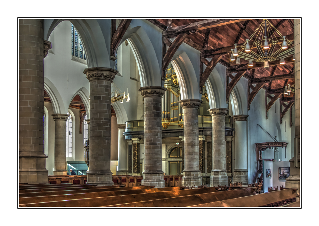 Kerk in Delft.